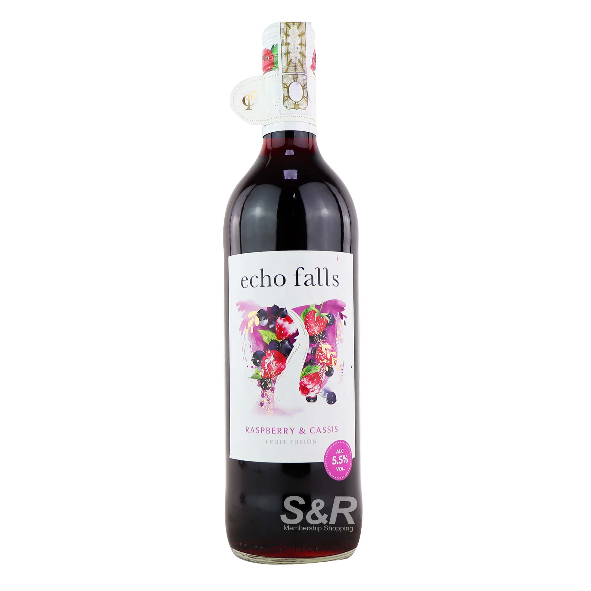 Echo Falls Fruit Fusion Raspberry & Cassis Red Wine 750mL